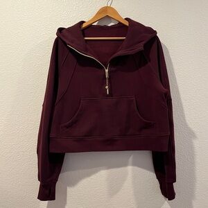 Lululemon Women's Burgundy Scuba M
